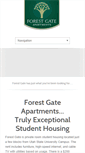 Mobile Screenshot of forestgateapts.com